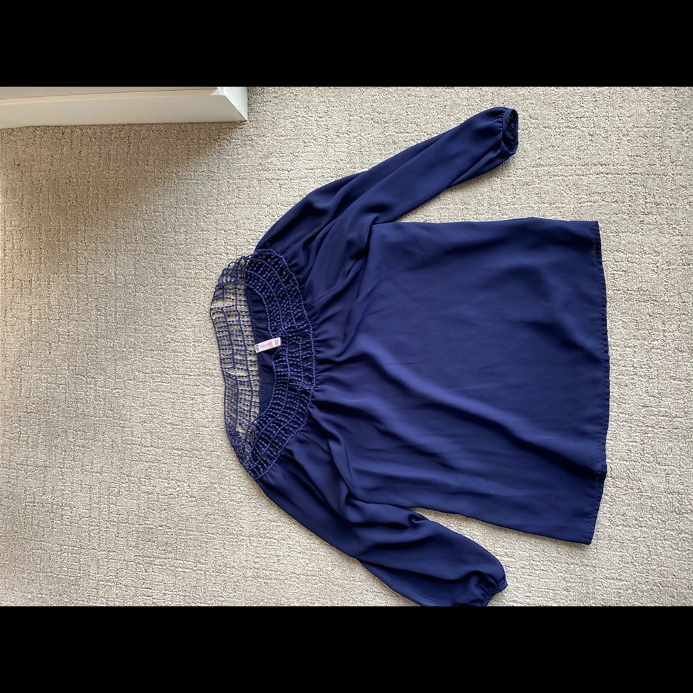 Navy long sleeve